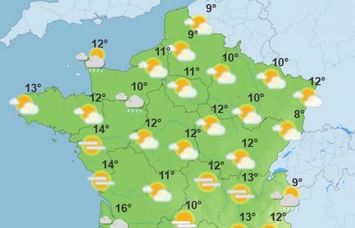 Heftige Winde vor der Rückkehr der Lichtung: das Wetter der Woche in Frankreich