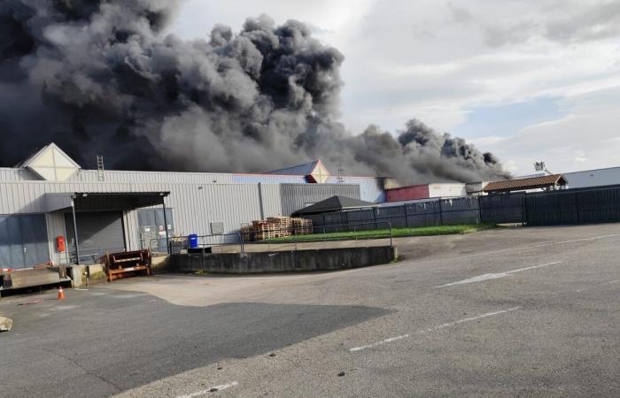 Spektakulärer Brand in Anse, 80 Feuerwehrleute mobilisiert