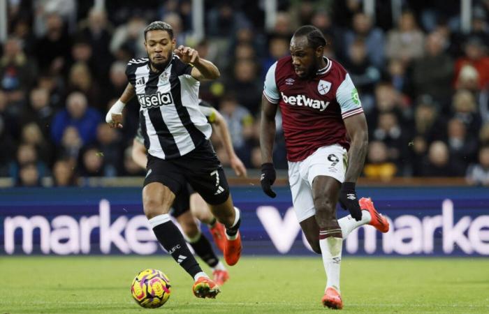 Newcastle verliert zu Hause gegen West Ham und verliert an Gewicht – Premier League – J12 – Newcastle-West Ham (0-2)