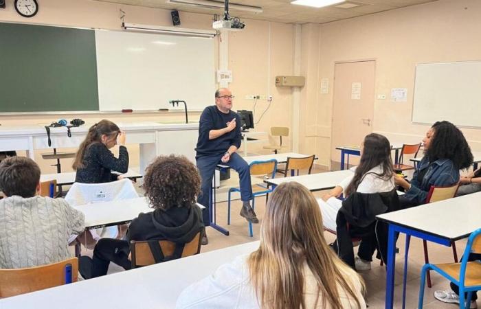 Telethon: Ein Forscher verlässt das Labor für eine Highschool in Cannes