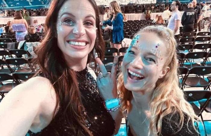 Laurence Leboeuf und Marie-Lyne Joncas haben gemeinsam Spaß bei Taylor Swifts Show in Toronto