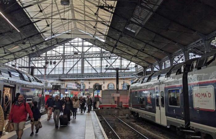 Bahnnutzer saßen die ganze Nacht zwischen der Normandie und Paris fest