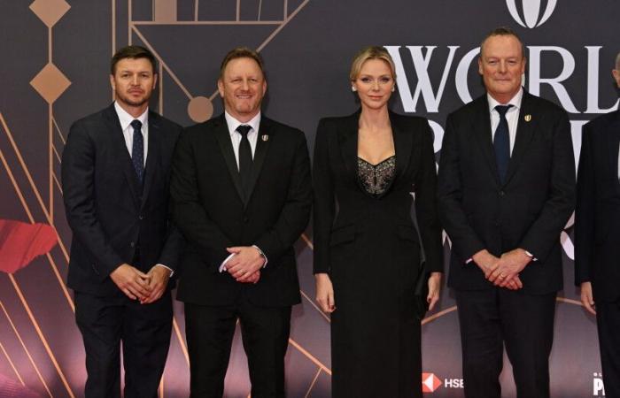 Die kultivierte und glamouröse Charlène von Monaco sorgt bei den World Rugby Awards für Aufsehen