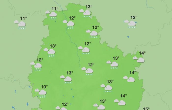 Wetter in Côte-d’Or – Diese Woche wird von Lichtungen, Regen und Winterkälte geprägt sein