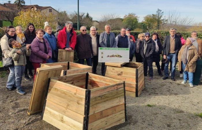 In Beaumarchés wurde eine erste kollektive Kompostieranlage eingerichtet, neue könnten bald das Licht der Welt erblicken