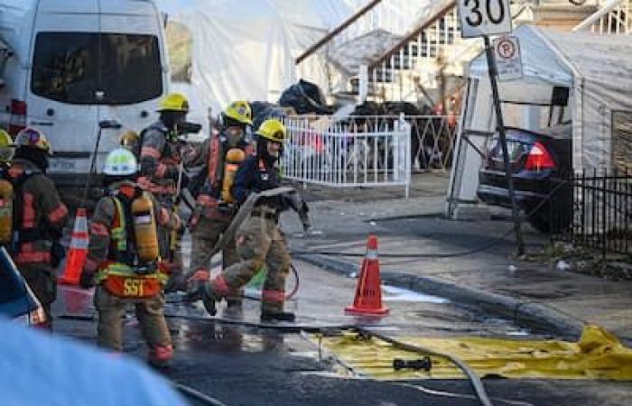 Bezirk Saint-Michel: leblos in seinem brennenden Haus aufgefunden