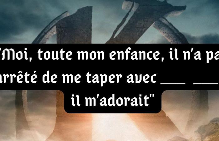 Du bist der spirituelle Sohn von Léodagan, wenn du es schaffst, diese 5 Zeilen zu vervollständigen