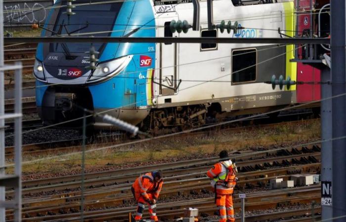 Ein Zug von Caen nach Paris hat mehr als sieben Stunden Verspätung