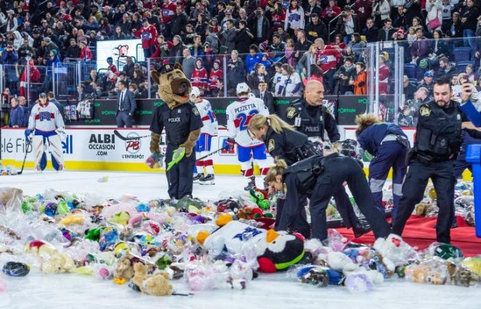 Das Hundewurfspiel findet am 7. Dezember im Place Bell statt