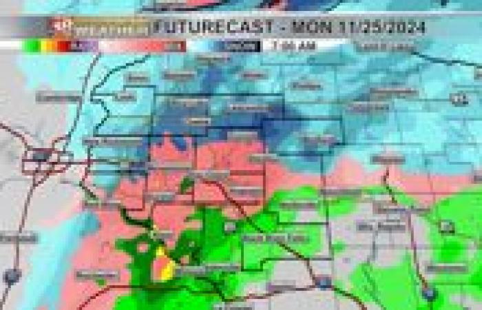 Montagmorgen Schneeschauer mit windigem Wind; Die Temperaturen sinken im Laufe der Woche | Wetter