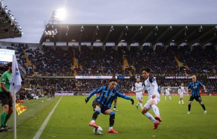 Die Magnificent Seven des Club Brügge vor der Reise ins Paradies