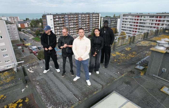 Diese fünf Rapper aus der Region Dieppe kreieren gemeinsam eine EP