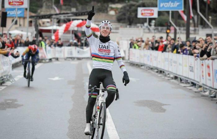 Tadej Pogacar gewinnt beim Critérium Beking Monaco