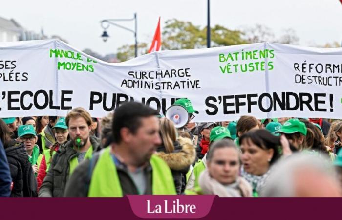 Streik französischsprachiger Lehrer am 26. November: „Einige Schulen werden völlig stillstehen“