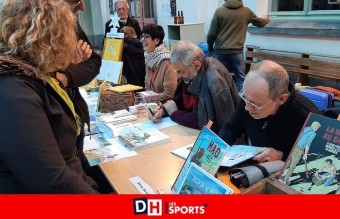 Rund fünfzig Autoren aus Namur präsentieren sich auf der Buchmesse im Institut Saint-Louis in Namur