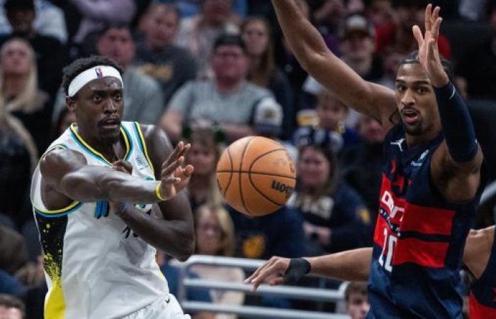 Die Pacers vernichten die Wizards trotz eines Rekords von Alex Sarr • Basket USA