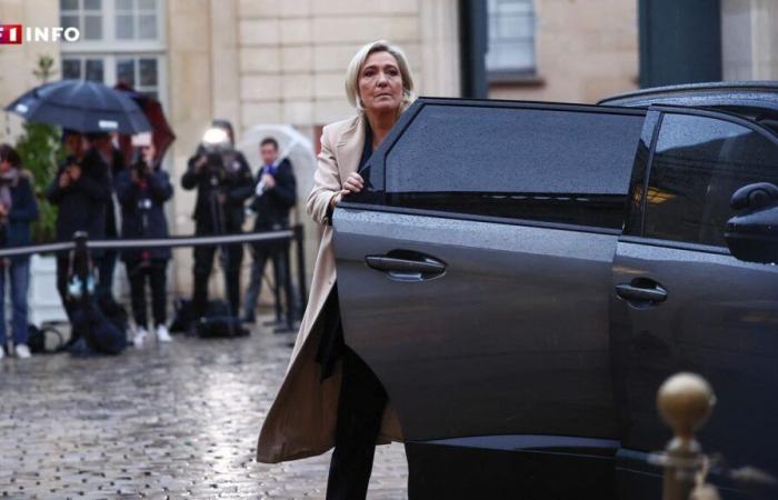 LIVE – Budget 2025: Marine Le Pen wird von Michel Barnier in Matignon empfangen