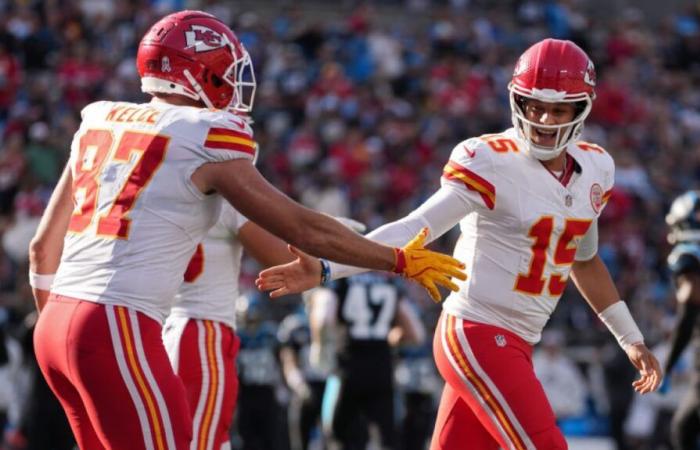 NFL: Patrick Mahomes rettet die Chiefs vor dem Desaster gegen die Panthers