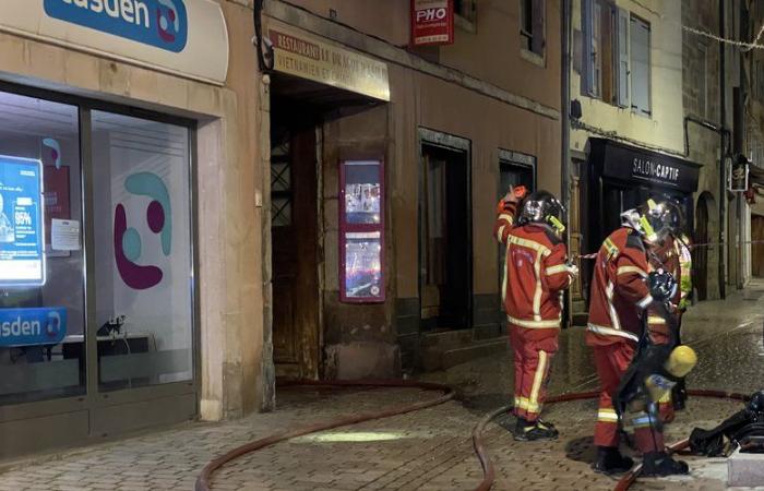 Feuer in der Rue Droite in Mende: Ein Mann wird verdächtigt, Gemeinschaftsräume in Polizeigewahrsam in Brand gesteckt zu haben