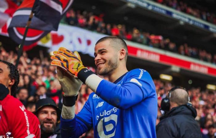 „Wir müssen die bemerkenswerte Arbeit der Fans hervorheben“, begrüßt Lucas Chevalier nach LOSC – Stade Rennais