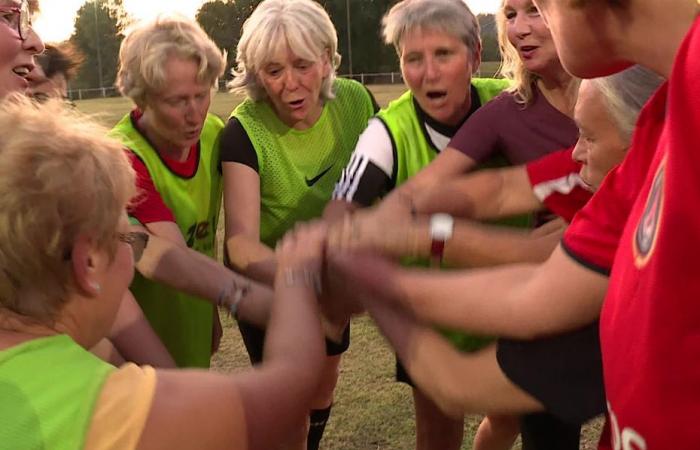 Joëlle, Marianne, Bénédicte, die „Fußball-Omas“ posieren nackt in einem Kalender für die WM in Südafrika