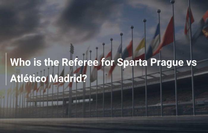 Wer ist der Schiedsrichter für Sparta Prag gegen Atlético Madrid?