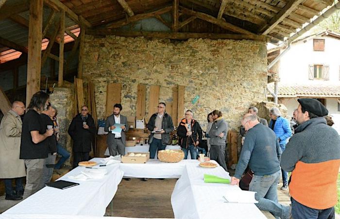 Der Präfekt lädt sich auf einen Bauernhof in bäuerlicher Landwirtschaft ein!