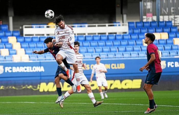 Nach ihrer Niederlage in Barcelona schieden die jungen Brestois aus der Youth League aus