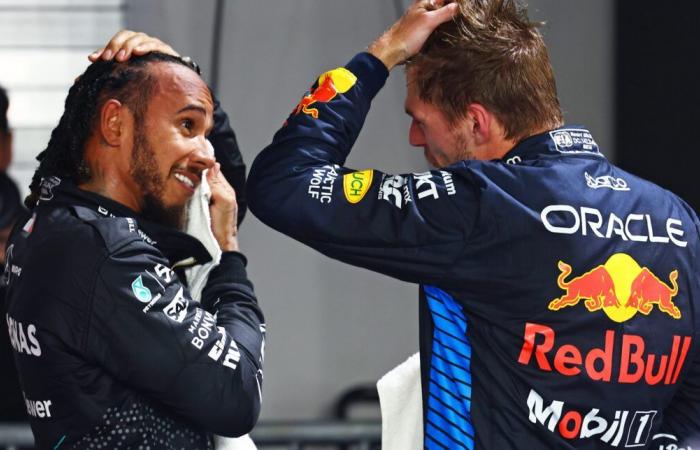 Hamilton gratuliert Verstappen zum Titel: „Wirklich glücklich für ihn“