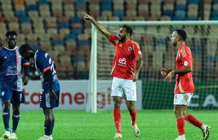 Nach 70 Minuten … ein halbes Dutzend Tore im Spiel zwischen Al-Ahly und dem Abidjan-Stadion