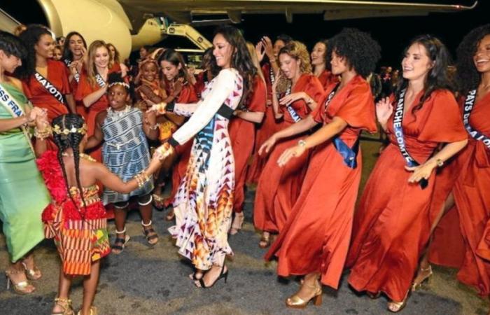 Die Elfenbeinküste rollt den Miss-France-Kandidaten den roten Teppich aus