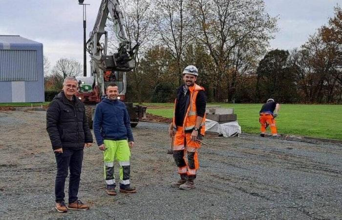 Abstände im Bocage. Ein City Stadium® im Bau