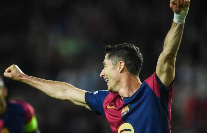 FC Barcelona – Stade Brestois. Robert Lewandowski schießt sein 100. Champions-League-Tor