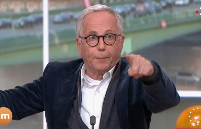 Julien Tanti überrascht Fabrice Luchini, seinen ersten Fan, in „Télématin“