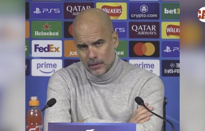 Guardiola scherzt über seine seltsamen Kratzer am Kopf: „Ich möchte mir wehtun…“