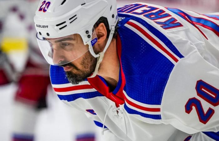 Gegen den Kanadier verärgerte Chris Kreider die Rangers