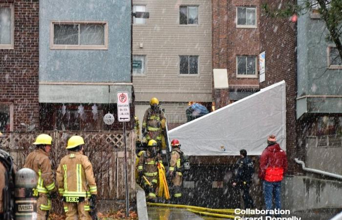 Quebec – Feuer im Village de l’Anse