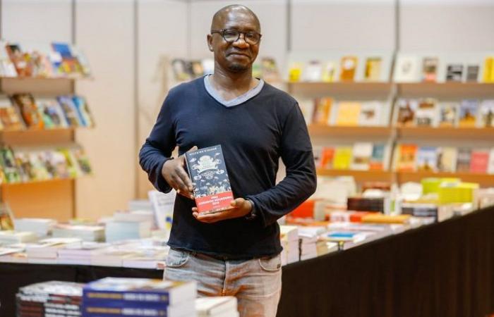 Der Kongolese Wilfried N’Sondé beim Guyana International Book Festival