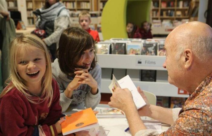 Die Kinderbuchmesse Lir’en Plum findet in der Mediathek Plumergat statt