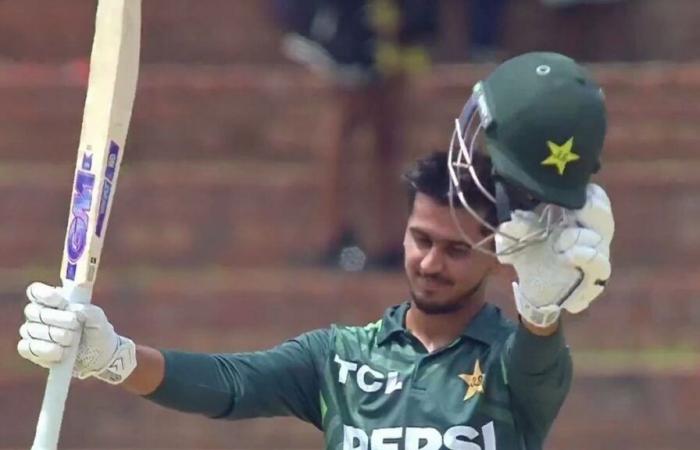 Saim Ayub holt sich den drittschnellsten ODI Century für Pakistan und führt die Besucher zum 10-Wicket-Sieg über Simbabwe nach einer 80-Run-Niederlage beim Auftakt der Serie