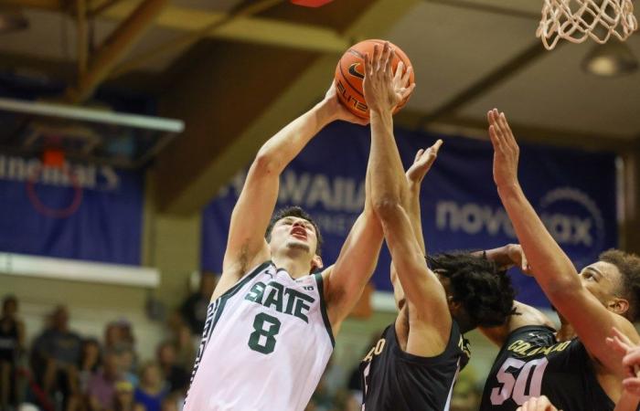 Die besten Fotos vom Sieg der MSU Basketball gegen Colorado in…