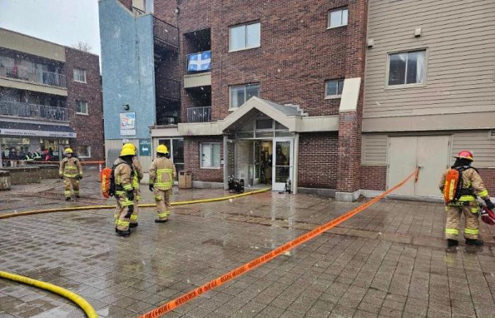 Quebec – Feuer im Village de l’Anse