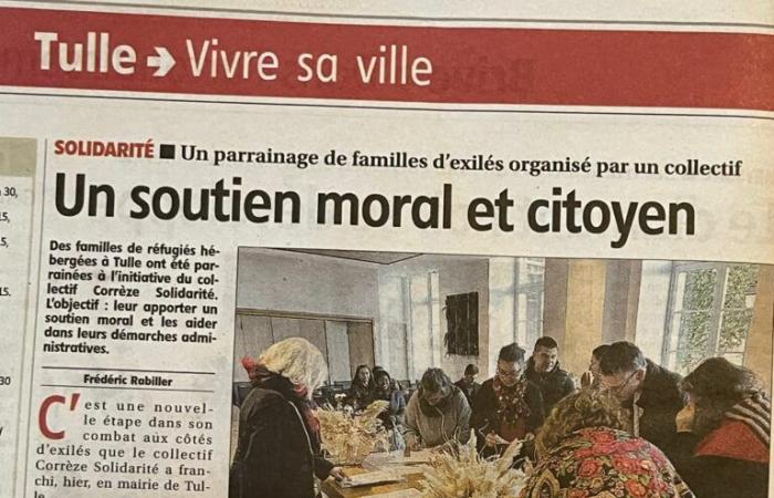 Patenschaft für Exilfamilien organisiert von Corrèze-Solidarité