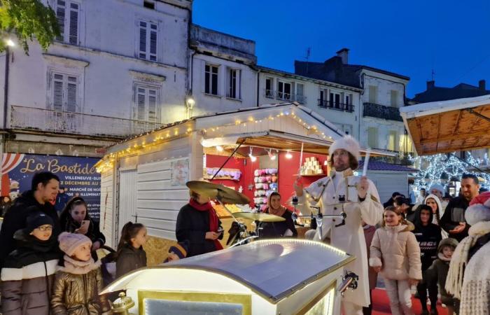 Villeneuve-sur-Lot: eine Bastide, bald mitten im Weihnachtszauber