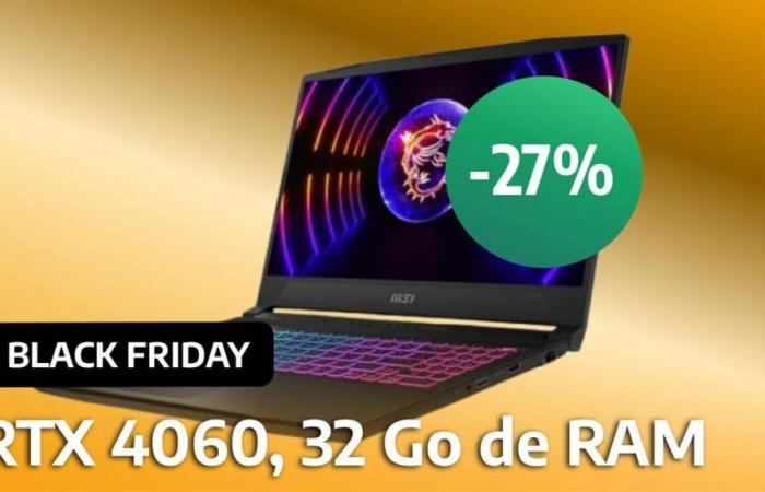 Der MSI Katana Gaming-Laptop mit RTX 4060 bricht am Black Friday seinen Preis