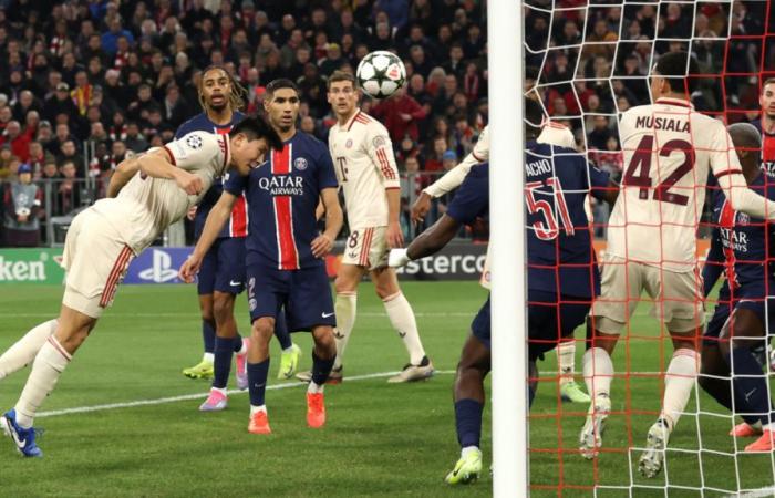 Bayern München führt PSG mit 1:0 an: Min-Jae Kim sichert sich den entscheidenden Sieg; Osmane Dembele sieht Rot für den französischen Spitzenklub