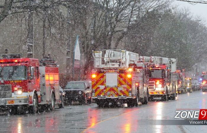 Quebec – Feuer im Village de l’Anse