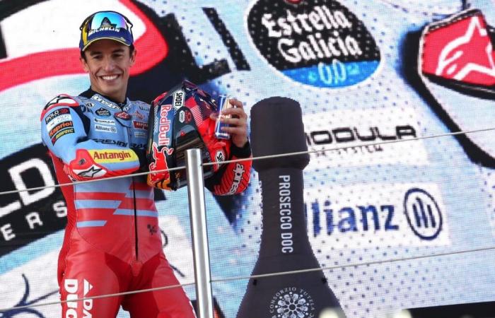 Nicht alles sind Titel: „Wir haben dieses Jahr viel gewonnen“, betont Marc Márquez.