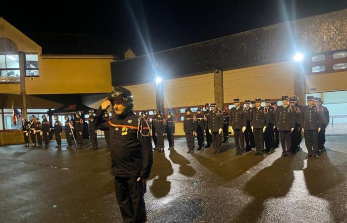 Leutnant Mickaël Chotard übernimmt das Kommando über die Feuer- und Rettungszentrale von Monfort-sur-Meu