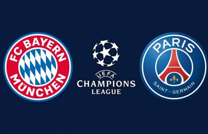 Bayern München – PSG: Um wie viel Uhr und auf welchem ​​Kanal kann man das Spiel diesen Dienstag sehen?